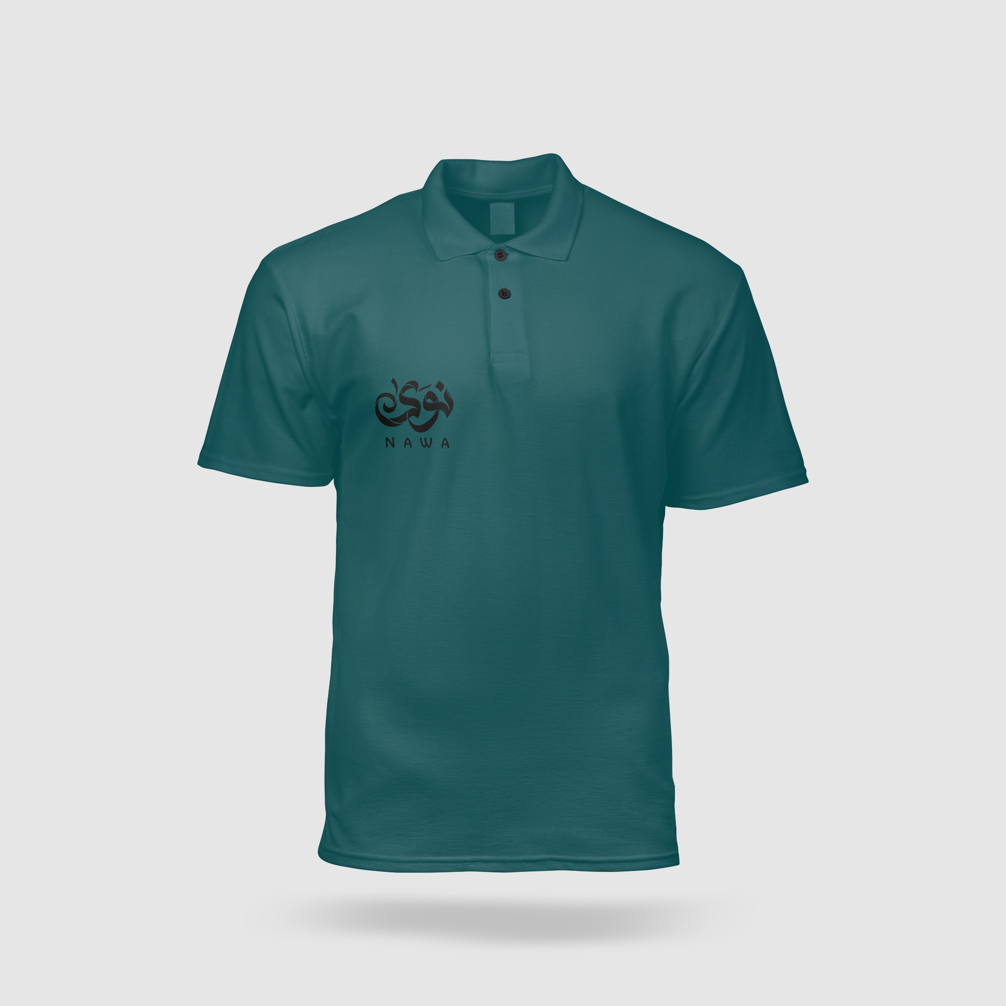 Nawa polo shirt brand application